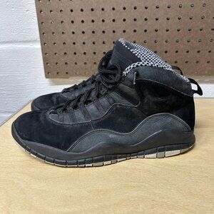 Nike Air Jordan 10 Retro Stealth 2012 Size 10.5 310805-003 Black Sneakers Shoes